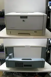 在飛比找Yahoo!奇摩拍賣優惠-(保固半年）HP LaserJet 5200　(雙面+網路)