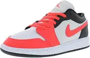[Nike] Jordan Big Kid's Air 1 Low SE Infrared 23/Black-White (FB4420 616) - 5.5