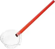Glass Spoon Catering ladle Punch ladle with Pour spout Gravy ladles for Serving Japanese Teaspoon Silicone Spoons for Cooking Appetizers Scoop Slotted Spoon Halloween Colander