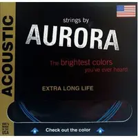 在飛比找蝦皮購物優惠-亞洲樂器 AURORA 12-54 彩色木吉他弦、套弦、彩色