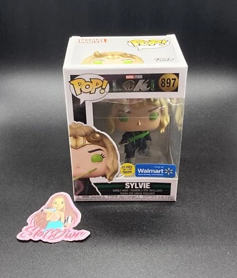 Sylvie #897 Glow in the Dark Loki Funko POP! Walmart Exclusive *FREE SHIP
