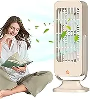 Cooler Desktop Fan,USB Charging Portable Cooler Fan - Angle Adjustable Air Cooler Fans, Portable Cooler Fan for Desktop, Bedroom