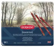 Pencils Colour Derwent Drawing Box x24