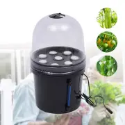 New Cloning Station Machine Mister Foggy Cloud Bucket 8 Cups Seedling Kit PP