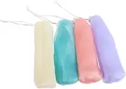 TOVINANNA Handmade Soap Mesh Bag 8 Pack Foaming Net Bag for Bar Soap Travel Shower Storage