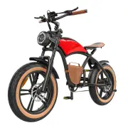 [USA Direct] Hidoes B10 Electric Bike 48V 12.5AH Battery 1000W Motor 20inch Tires 20-40KM Max Mileage 150KG Max Load Ele