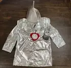 POTTERY BARN KIDS THE WIZARD OF OZ TIN MAN HALLOWEEN COSTUME SIZE 7-8 YEARS