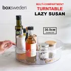 Turntable Lazy Susan Pantry Tray 30cm Storage Organizer Condiment Bottles Rack