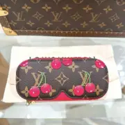 LOUIS VUITTON x Takashi Murakami GI1332 Sunglasses pouch Cherry 2025 JP