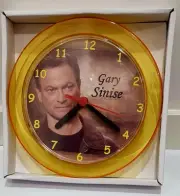 Gary Sinise 7" Gold novelty wall/desk clock Brand new
