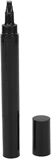 Beard Pen Filler, Double Headed Color Barber Styling Pen Black 2 in 1 for Men for Salon