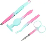 ERINGOGO 1Set Precision Eyebrow Tweezers Kit Eyebrow Trimming Clip with Ergonomic Handle Portable Beauty Tools for Men and Women for Eyebrow Shaping