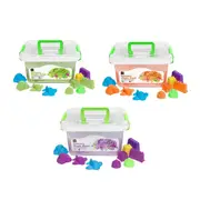 EC Sensory Sand with Moulds 2kg - Magic Green