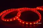 UL Listed,80 Feet,RED,Dimmable,Super Bright 22000 Lumen 120V Flat LED Strip Rope