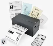Bluetooth Thermal Shipping Label Printer4x6,Widely Used for USPS UPS Ebay Amazon