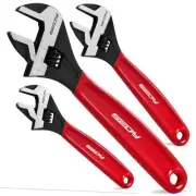Adjustable Wrench Set Pipe 6" 8" 10" Adjustable Wrench Set Pipe Spanner