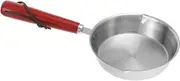 IMIKEYA Mini Stainless Steel Frying Pan Versatile Egg Dumpling Cooking Skillet Lightweight Kitchen Essential for Induction Gas Stove for Breakfast Outdoor Use