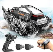 Mostop Remote Control Tank, Amphibious RC Tank Toy, Off Road All Terrain RC Crawler, High Speed RC Tank, Proportional Throttle Crawler RC Truck, Crawler RC Panze