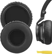 Geekria QuickFit Replacement Ear Pads for JBL Synchros S400BT Headphones Ear Cushions, Headset Earpads, Ear Cups Cover Repair Parts (Black)