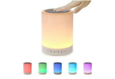 Shava 7 Night Light Bluetooth Speaker, Touch Control, LED Speaker, Speakerphone