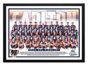 Framed 2024 Carlton Blues AFL Finalists Football Poster - 84cm x 59.5cm x 3cm