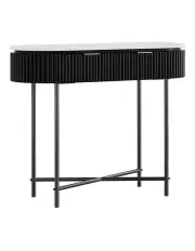 [Artiss] Console Table 2 Drawers 100cm in Black