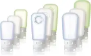 Humangear GoToob Refillable Travel Container - 3 Pack Clear/Blue/Green 3 oz Tube