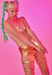 Candy The Damned Fishnet Bodysuit