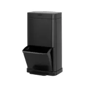 Devanti 70L Motion Sensor Bin Pedal Bins Rubbish Automatic Trash Can Black