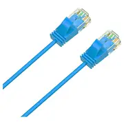 Cruxtec Ultra-Thin CAT6A Ethernet Cable 2m Blue