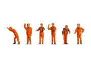 Noch 18011 HO/OO Gauge Railway Shunters Figures