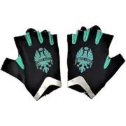 Bianchi Gloves Black x Celeste Summer Gloves Advance X-Small Size