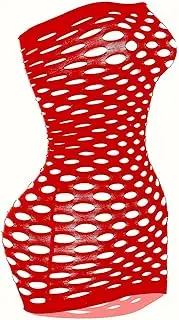 [Generic] Women's Fishnet Bodysuit Sexy Mesh Lingerie Nightwear，Sexy women's seductive net clothes