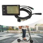 Electric Scooter Meter Display 24V/36V/48V Universal LCD Display Control Panel