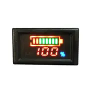Dc6-120V Waterproof Electricity / Voltage / Temperature Three-In-One Table Vehicle Multi-Function Meter