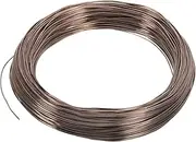 uxcell 1mm x 374ft Bonsai Training Wire,Floral Wire Stems Anodized Aluminum Tree Wire for Gardening Branch Fixing,Brown