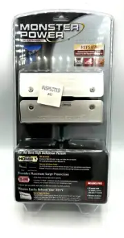 Monster Power HTFS 450 Surge Protector Flatscreen TV High Definition