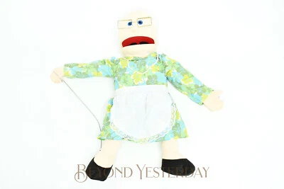 NEW SILLY PUPPETS 25" GRANNY (PEACH) HAND PUPPET - VENTRILOQUIST STYLE FULL BODY