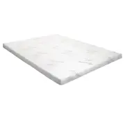 8cm STARRY EUCALYPT Memory Foam Topper Graphite Cool Gel Bamboo Cover 7-Zone Single
