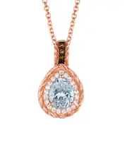 Le Vian 14K Rose Gold 1.43 ct. tw. Gemstone Necklace