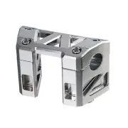 Chrome 22mm Handlebar Riser Clamp Fit For Harley Dyna Super Glide 2006-2017 2016
