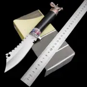 NEW MAHARAJA Fixed Knife Blade Camping Hunting Survival Tactical Straight Sabre