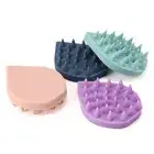 Wet and Dry Silicone Massage Brush Salon Hairdressing Tools Women