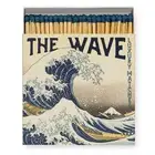 Archivist Gallery - Hokusai Wave Square Matchbox - 4x4 - 125 matches