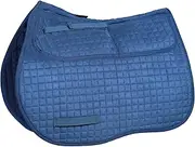 Harrison Howard Adjustable All Purpose Saddle Pad with Foam Inserts and 4 Pockets Horse Riding Pad for Added Cushioning