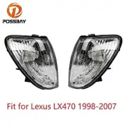 Car Front Corner Light for Lexus LX470 1998 1999 2000 2001 2002 2003-2006 2007 Side Turn Signal Lamp Clear Accessories Parts 1 Pc Left