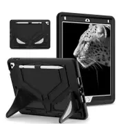 Tablet Case Rugged with Kickstand for iPad 6th/5th Generation 2018/2017-Black
