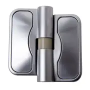 Metlam Moda Gravity Hinge Concealed No Fixings Satin Chrome Plate
