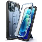 For Iphone 13 Pro Max 6.7 Inch 2021 Ub Pro Full-Body Rugged Holster Case With Built-In Screen Protector & Kickstand