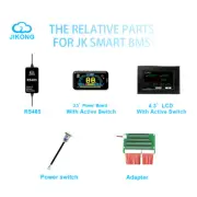 JK Smart BMS RS485 Converter LCD display Adapter Power Switch Transfer Board lot